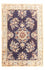 Alfombra Persa - Nain - Real - 197 x 129 cm - azul oscuro