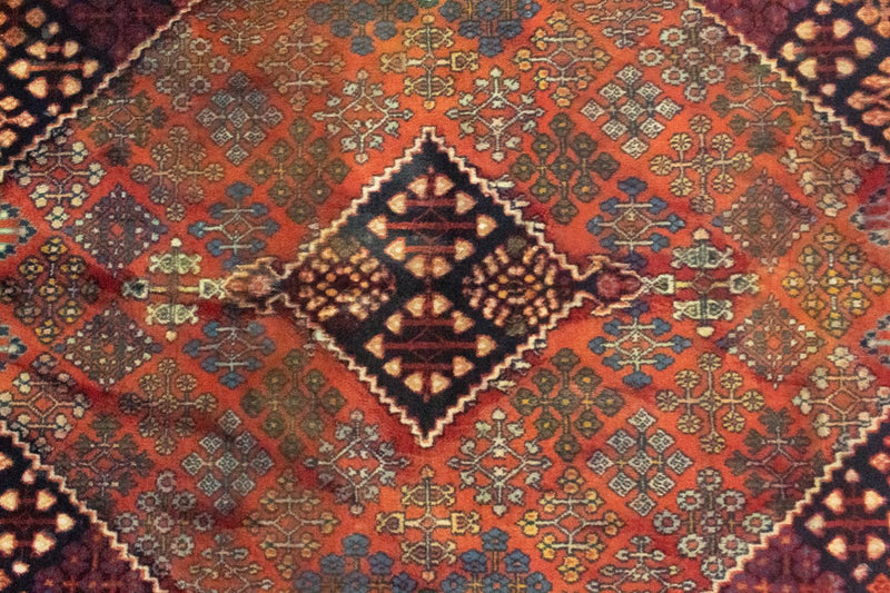 Alfombra persa - Nómada - 150 x 103 cm - naranja