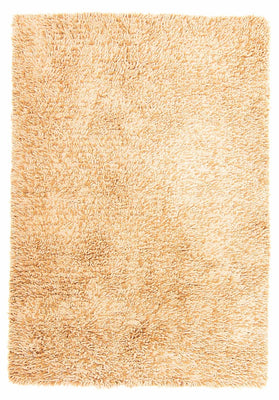 Alfombra de pelo largo - 200 x 140 cm - beige