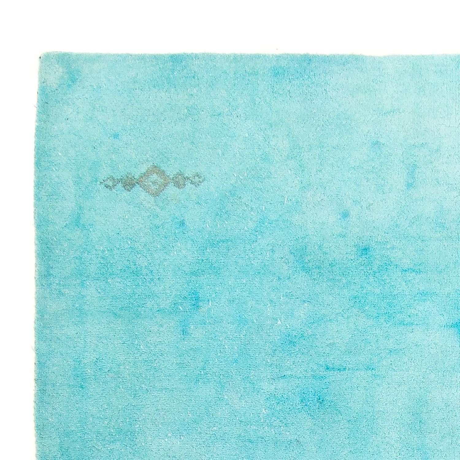 Alfombra Gabbeh - Indus - 197 x 129 cm - turquesa