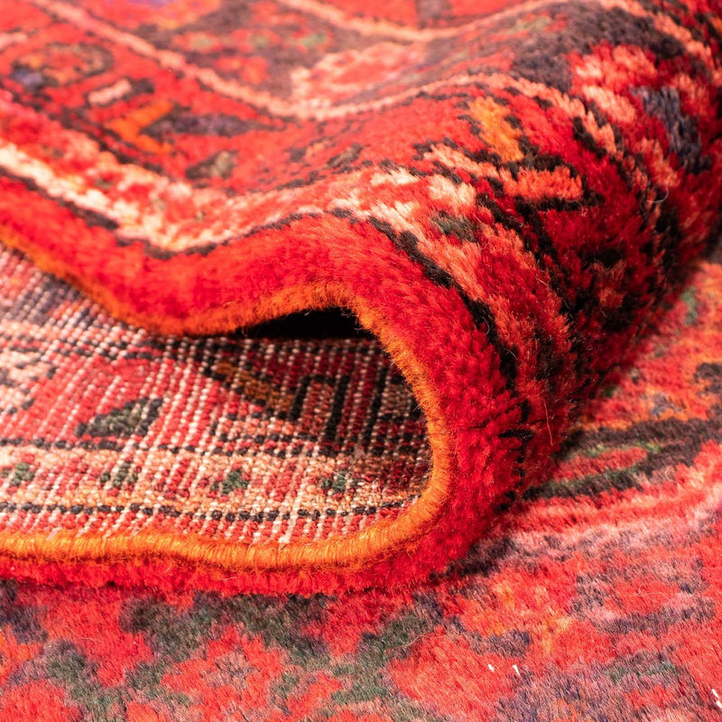Alfombra persa - Nómada - 302 x 214 cm - rojo oscuro