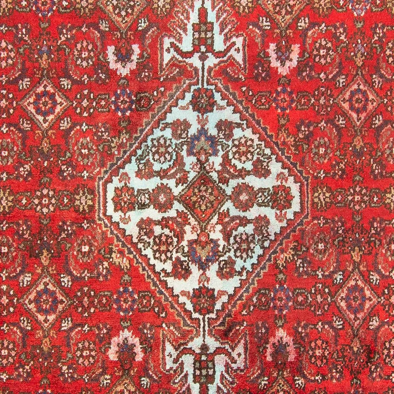Alfombra persa - Nómada cuadrado  - 313 x 305 cm - rojo oscuro
