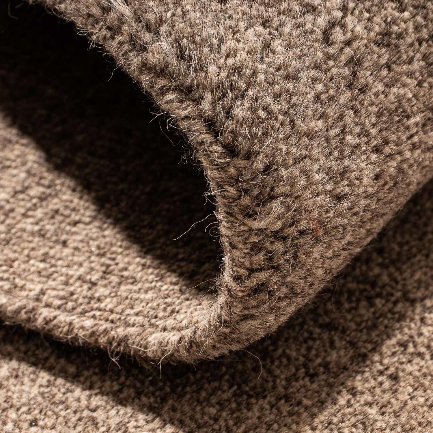 Alfombra de Nepal - 92 x 61 cm - beige