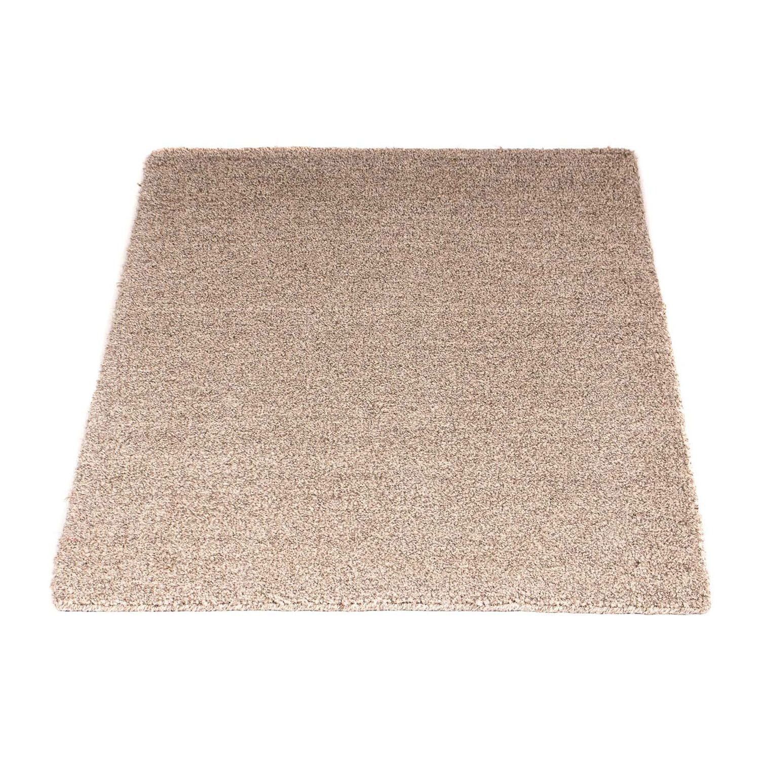 Alfombra de Nepal - 92 x 61 cm - beige