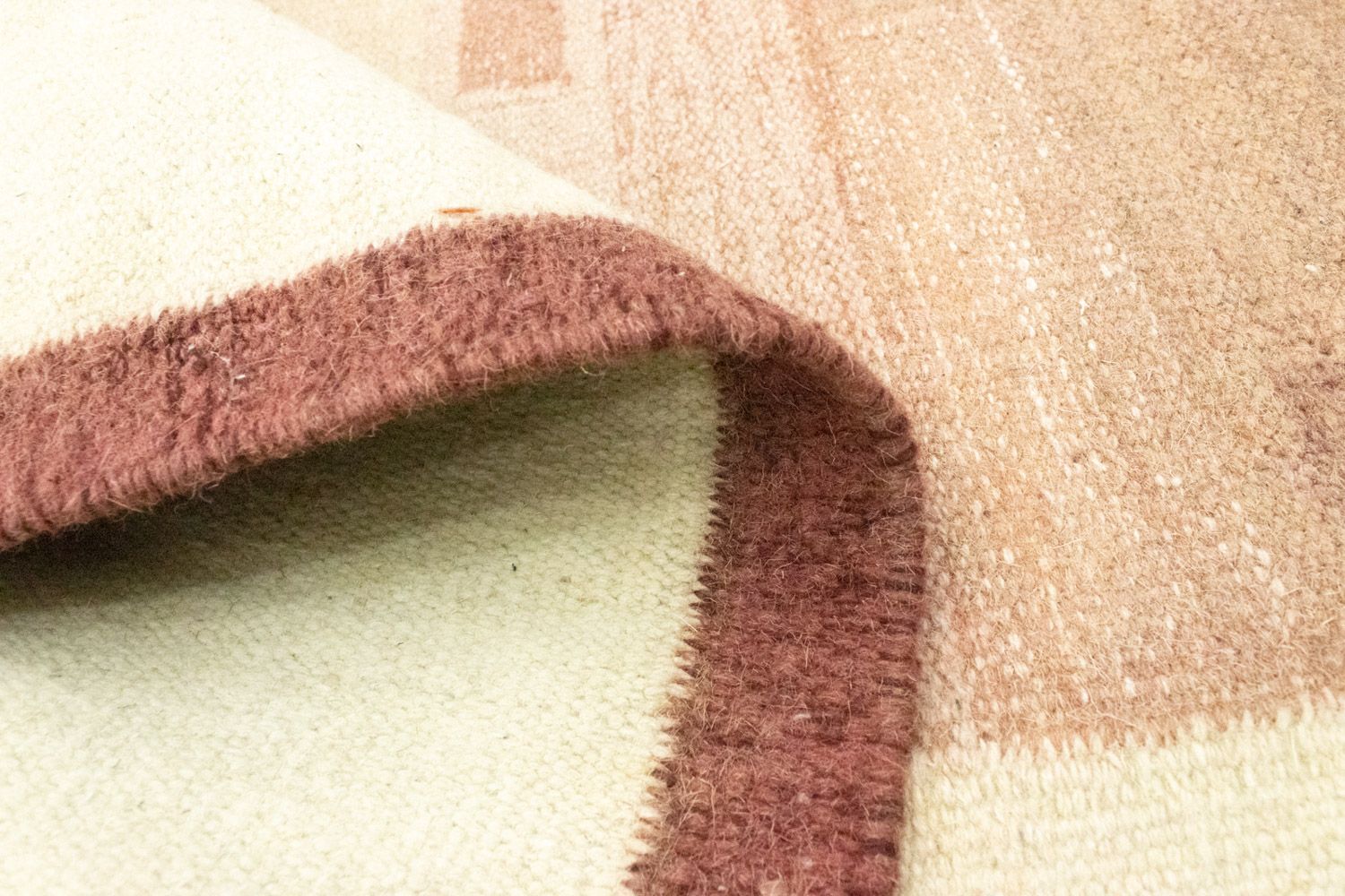 Alfombra Kelim - Tendencia - 200 x 140 cm - terracota