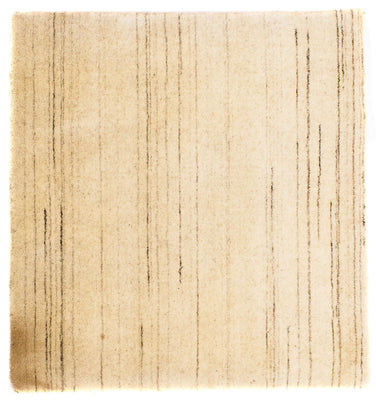 Alfombra Gabbeh - Softy cuadrado  - 74 x 69 cm - beige
