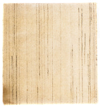 Alfombra Gabbeh - Softy cuadrado  - 74 x 69 cm - beige