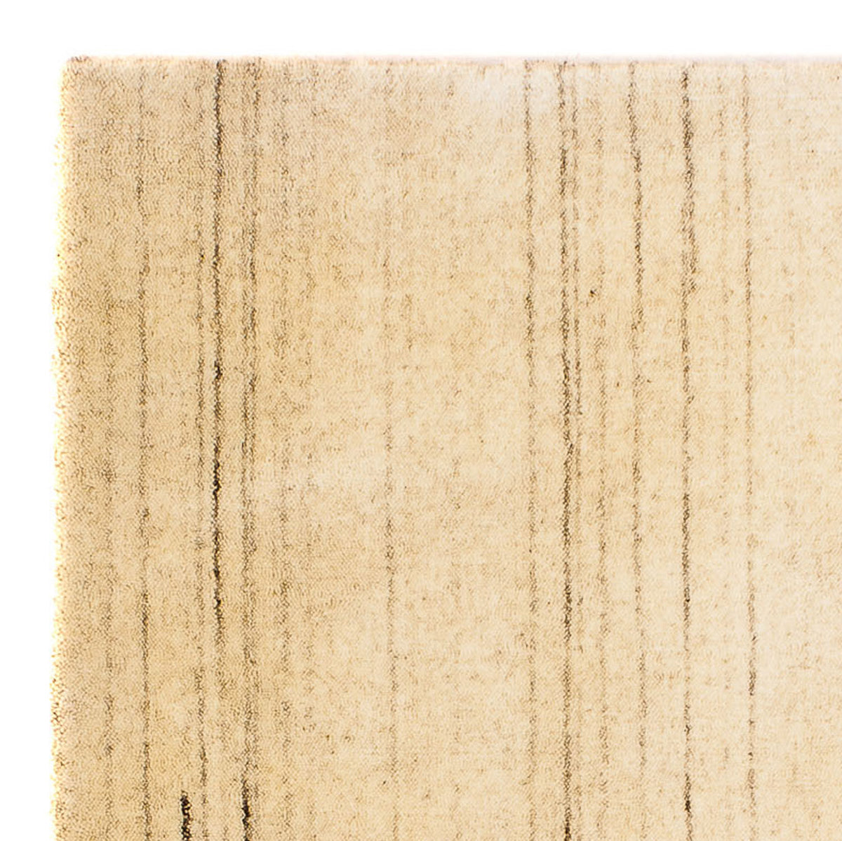 Alfombra Gabbeh - Softy cuadrado  - 74 x 69 cm - beige