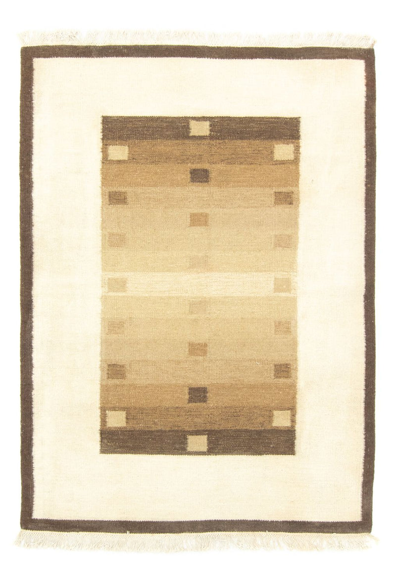 Alfombra Kelim - Tendencia - 195 x 140 cm - marrón
