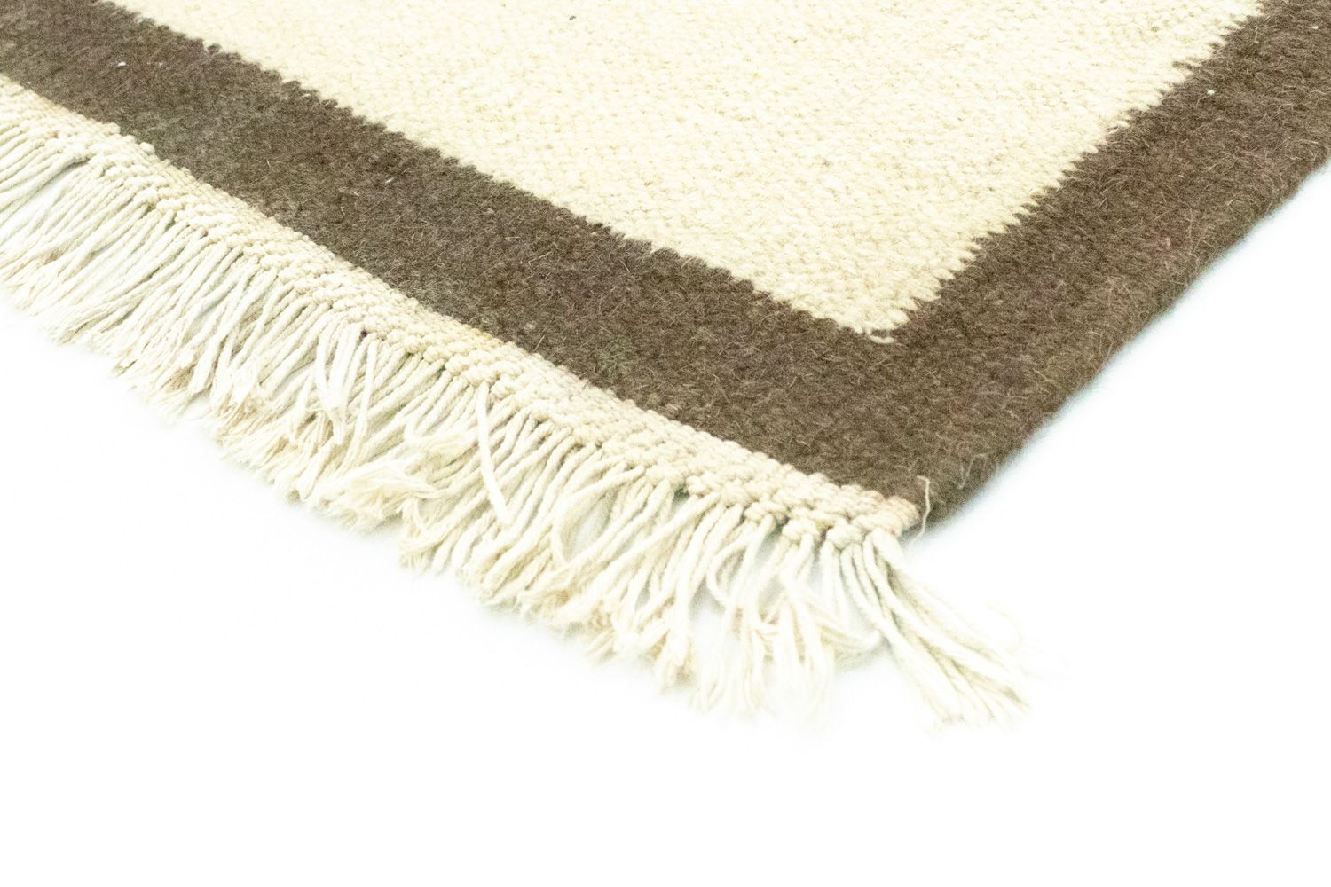 Alfombra Kelim - Tendencia - 195 x 140 cm - marrón