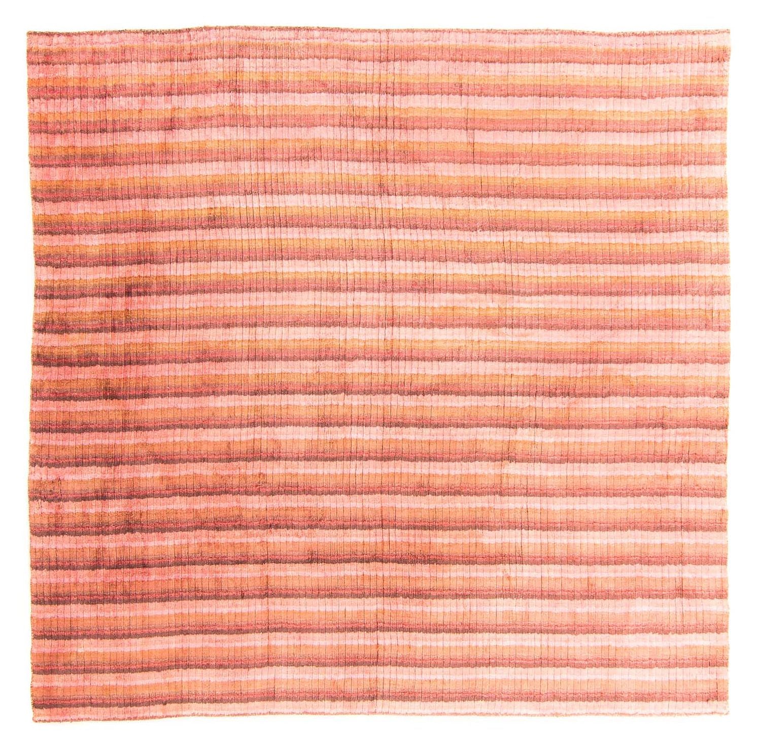 Alfombra de viscosa cuadrado  - 197 x 197 cm - multicolor