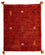Alfombra Gabbeh - Indus - 90 x 60 cm - rojo oscuro