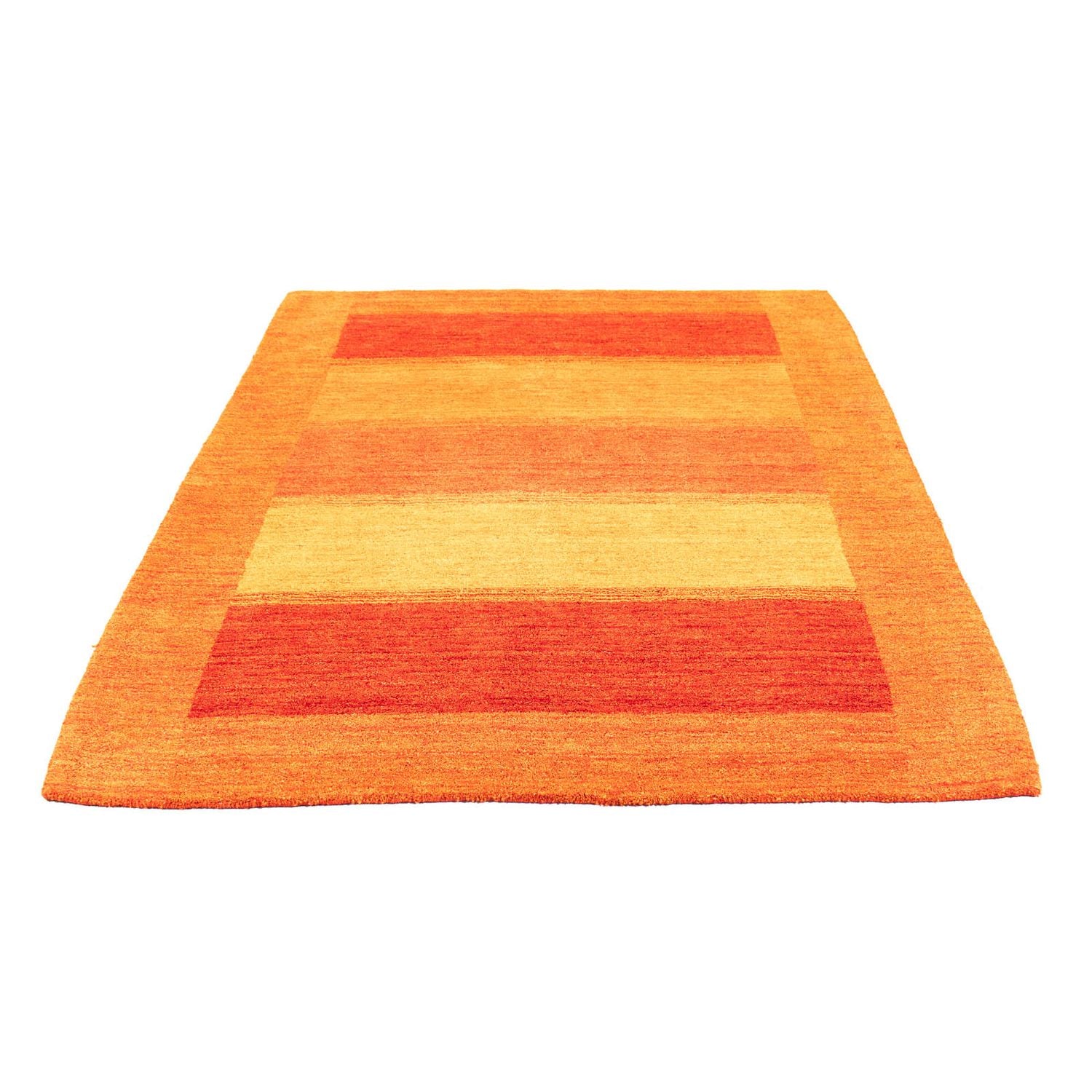 Alfombra de lana - 226 x 160 cm - naranja