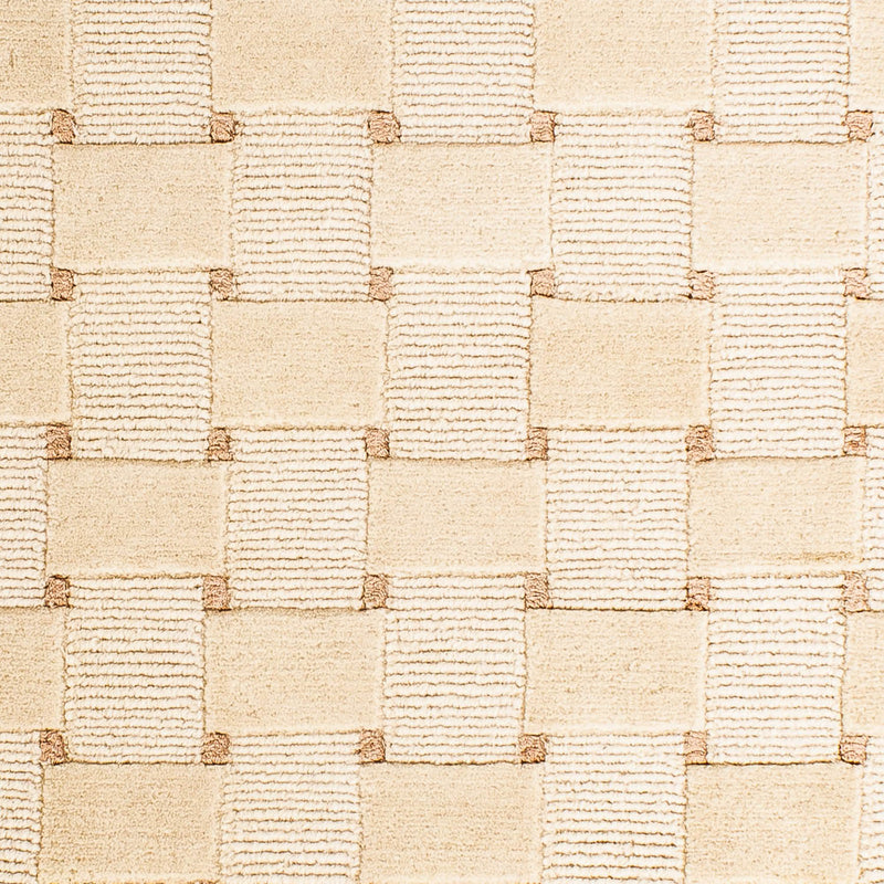 Alfombra de Nepal - 90 x 60 cm - beige