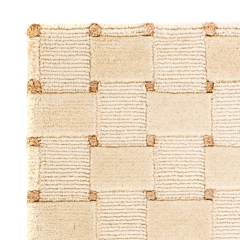 Alfombra de Nepal - 90 x 60 cm - beige