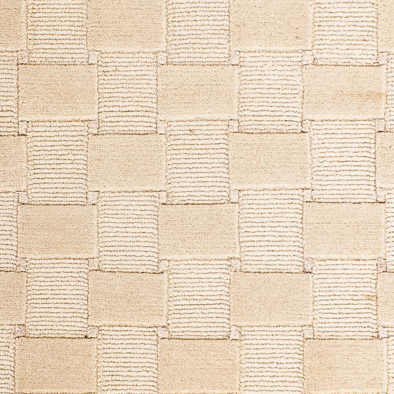Alfombra de Nepal - 90 x 60 cm - beige
