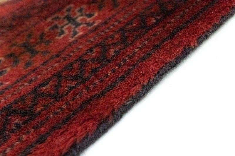Alfombra Turkaman - 96 x 63 cm - rojo