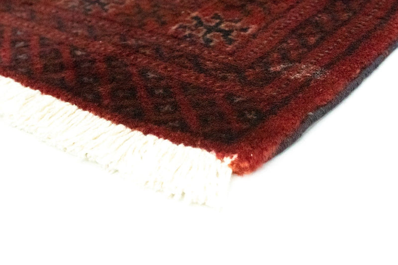 Alfombra Turkaman - 96 x 63 cm - rojo