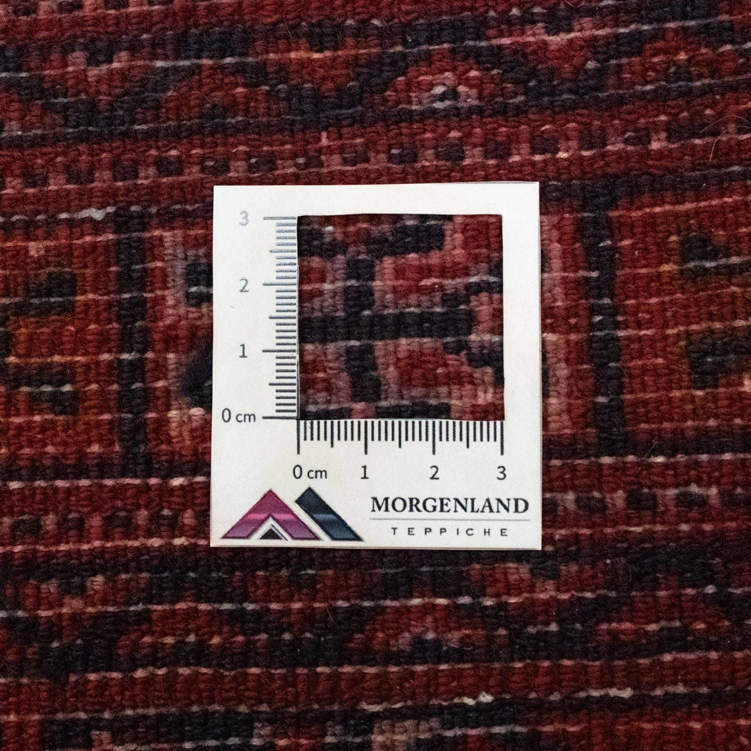 Alfombra Turkaman - 96 x 63 cm - rojo