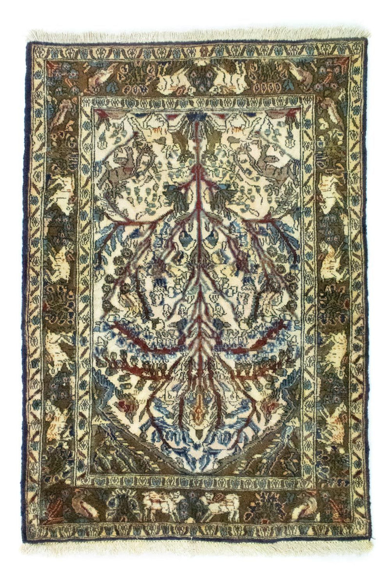 Alfombra persa - Clásica - 117 x 82 cm - beige