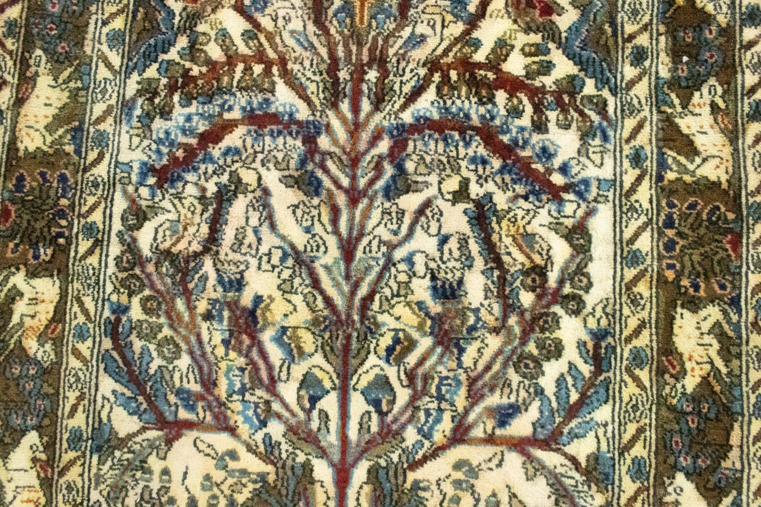 Alfombra persa - Clásica - 117 x 82 cm - beige