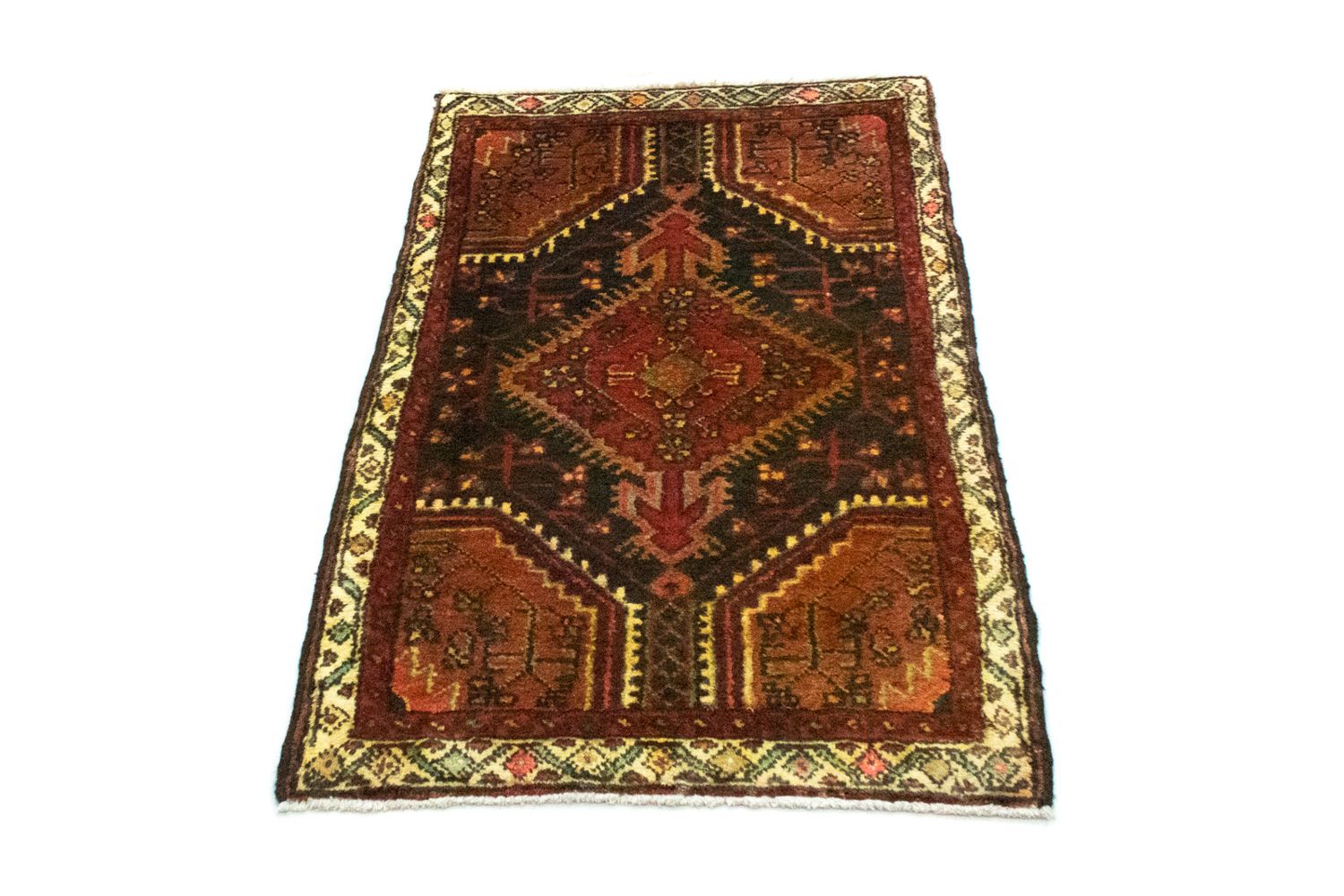 Alfombra persa - Nómada - 106 x 65 cm - azul