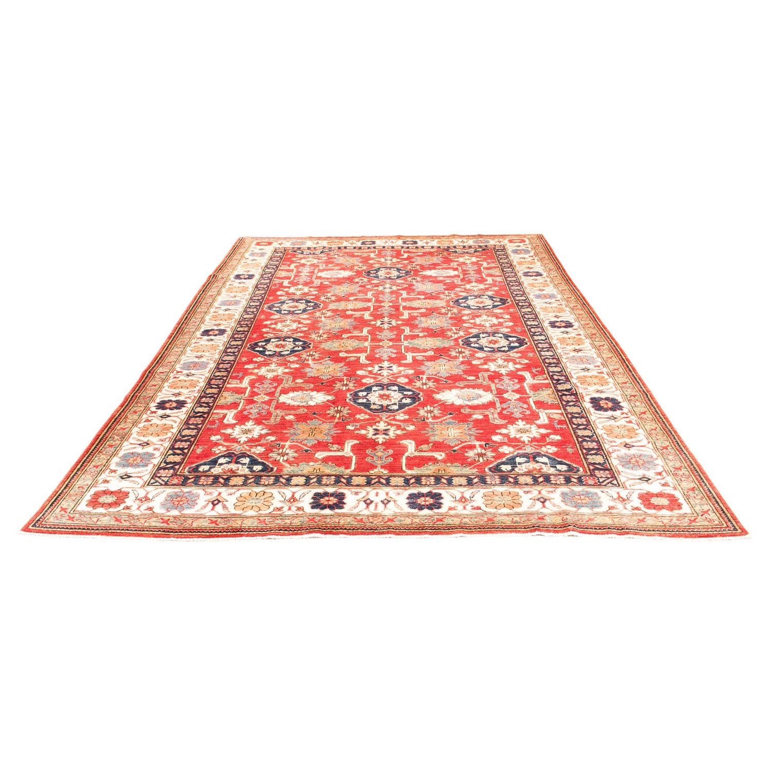 Alfombra Ziegler - Kazak - 300 x 215 cm - rojo claro