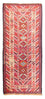 Alfombra de pasillo Alfombra persa - Nómada - 320 x 143 cm - rojo claro