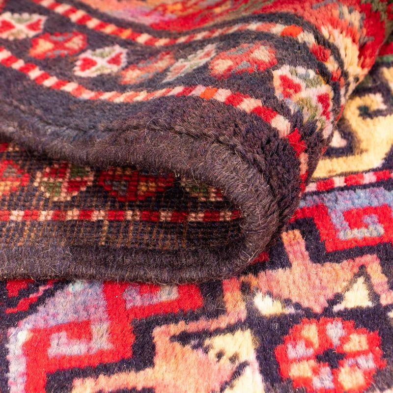 Alfombra de pasillo Alfombra persa - Nómada - 320 x 143 cm - rojo claro