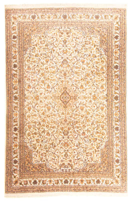 Alfombra de seda - Seda de Cachemira - 270 x 186 cm - beige