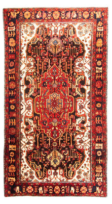 Alfombra de pasillo Alfombra persa - Nómada - 290 x 145 cm - rojo oscuro