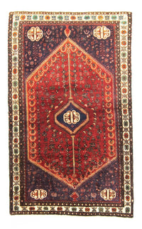 Alfombra persa - Nómada - 154 x 95 cm - rojo