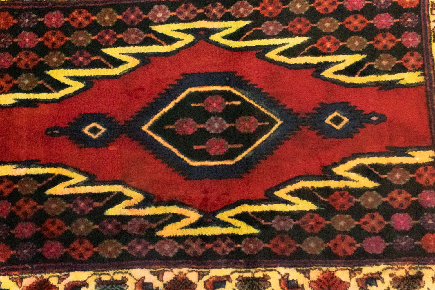 Alfombra persa - Nómada - 151 x 103 cm - rojo