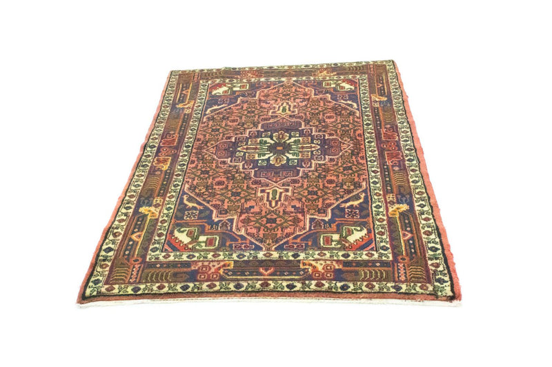 Alfombra persa - Nómada - 145 x 110 cm - naranja