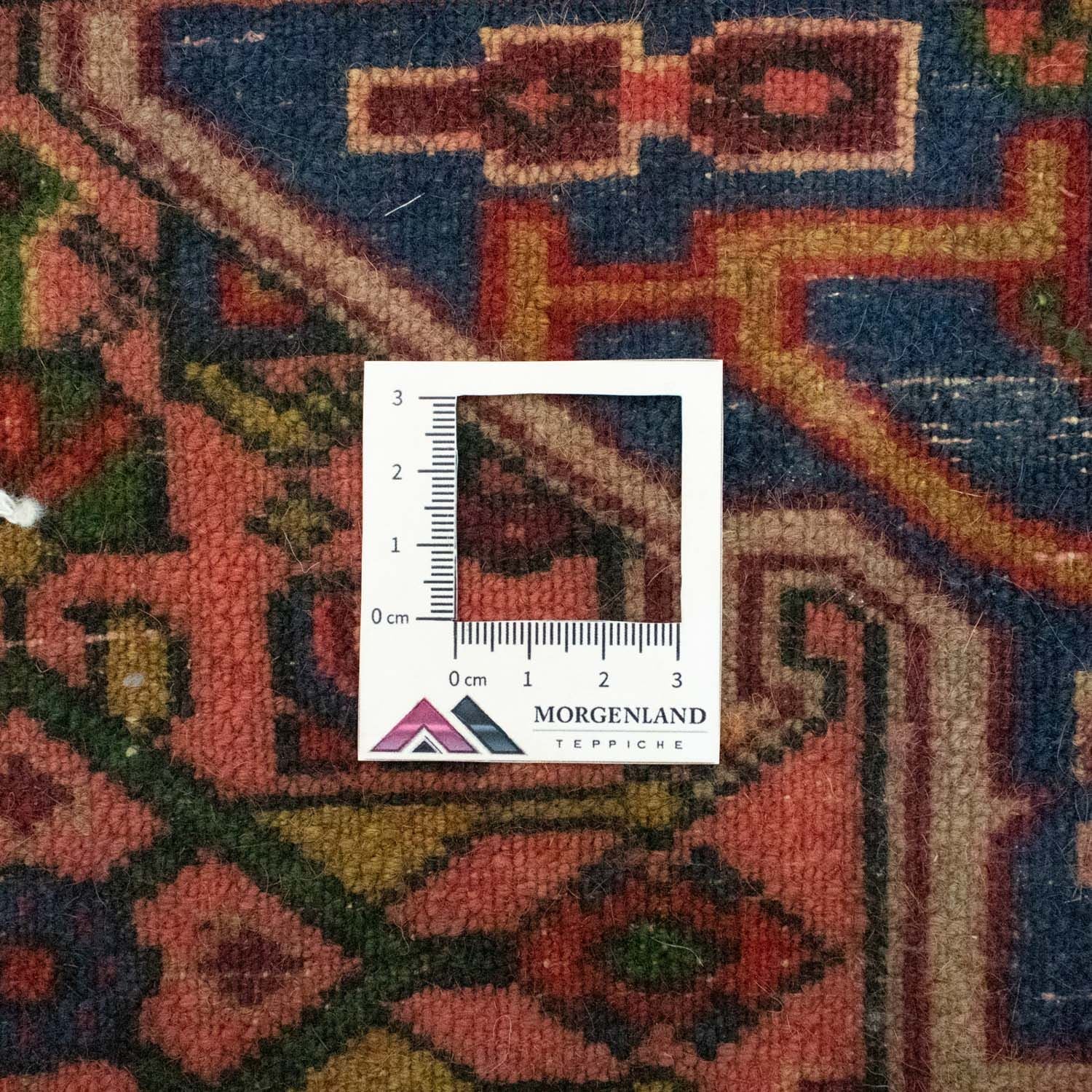 Alfombra persa - Nómada - 145 x 110 cm - naranja