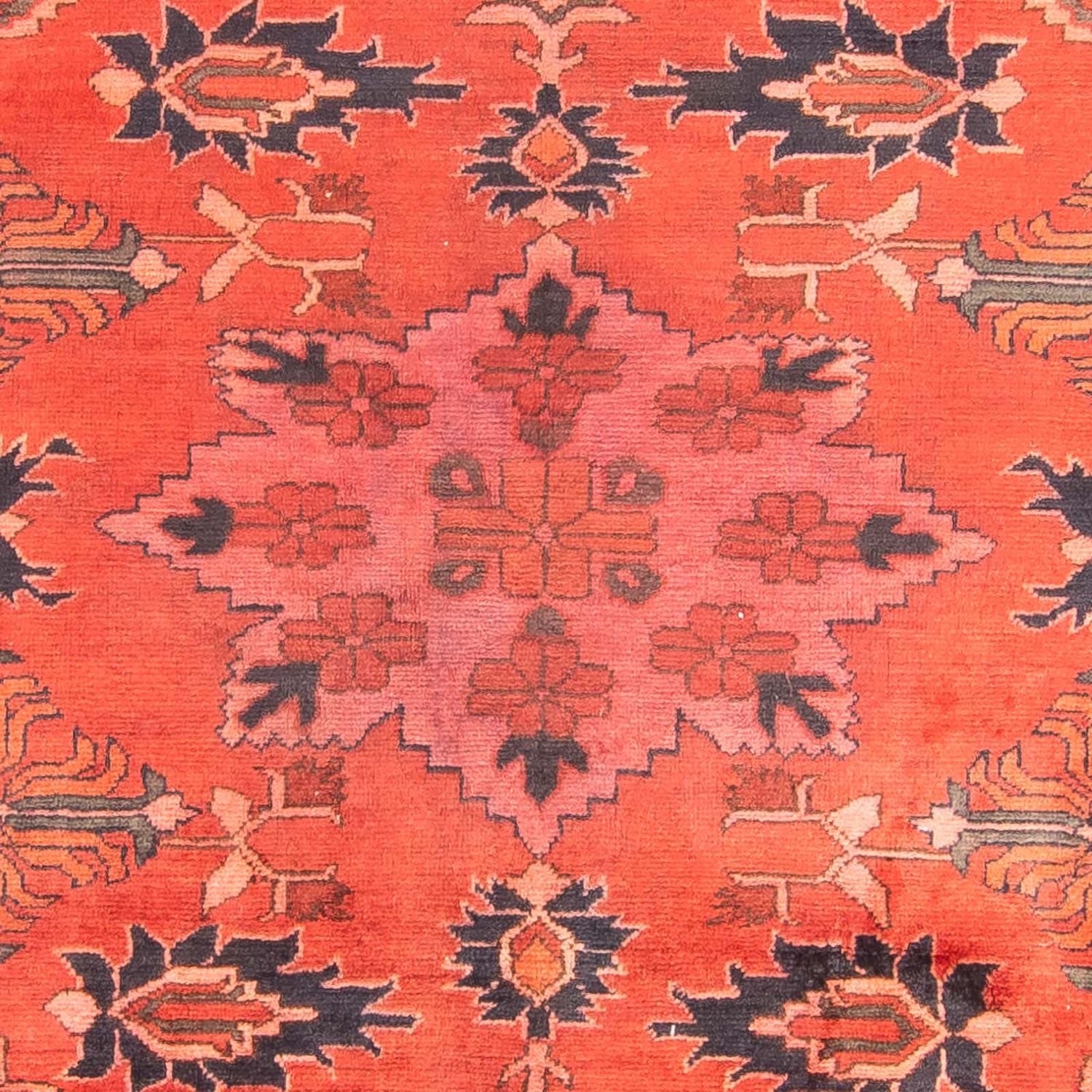 Alfombra afgana - Hatschlu - 280 x 200 cm - rojo claro