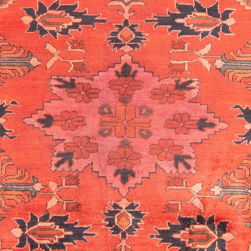 Alfombra afgana - Hatschlu - 280 x 200 cm - rojo claro