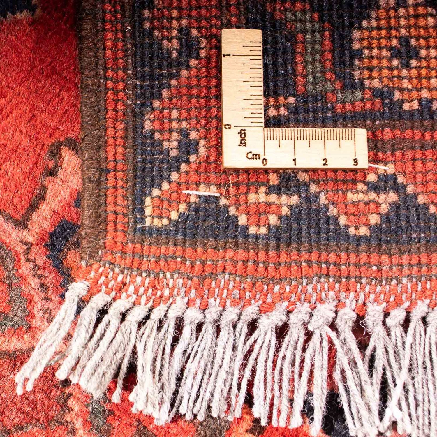 Alfombra afgana - Hatschlu - 280 x 200 cm - rojo claro