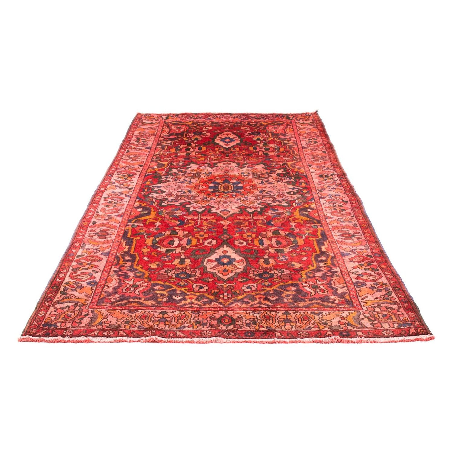 Alfombra persa - Nómada - 304 x 160 cm - rojo claro