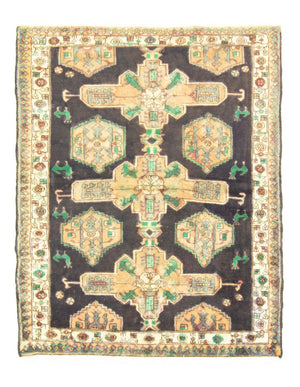Alfombra persa - Nómada - 145 x 115 cm - azul