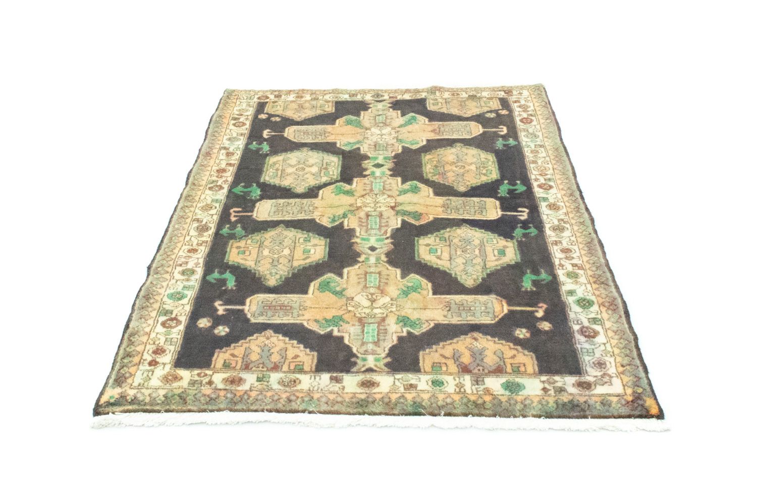 Alfombra persa - Nómada - 145 x 115 cm - azul