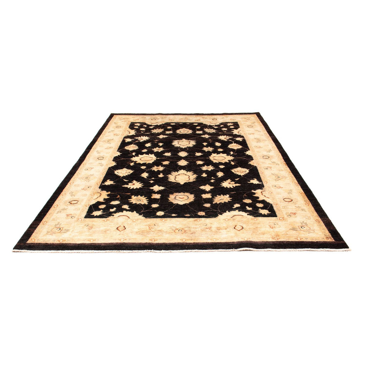 Alfombra Ziegler - 277 x 205 cm - marrón oscuro