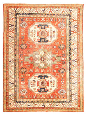 Alfombra Ziegler - Kazak - 265 x 190 cm - rojo claro