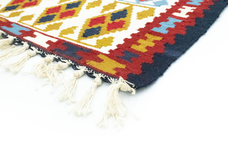 Alfombra Kelim - Antigua - 150 x 94 cm - beige