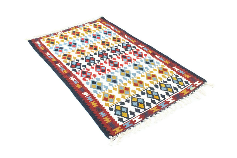 Alfombra Kelim - Antigua - 150 x 94 cm - beige