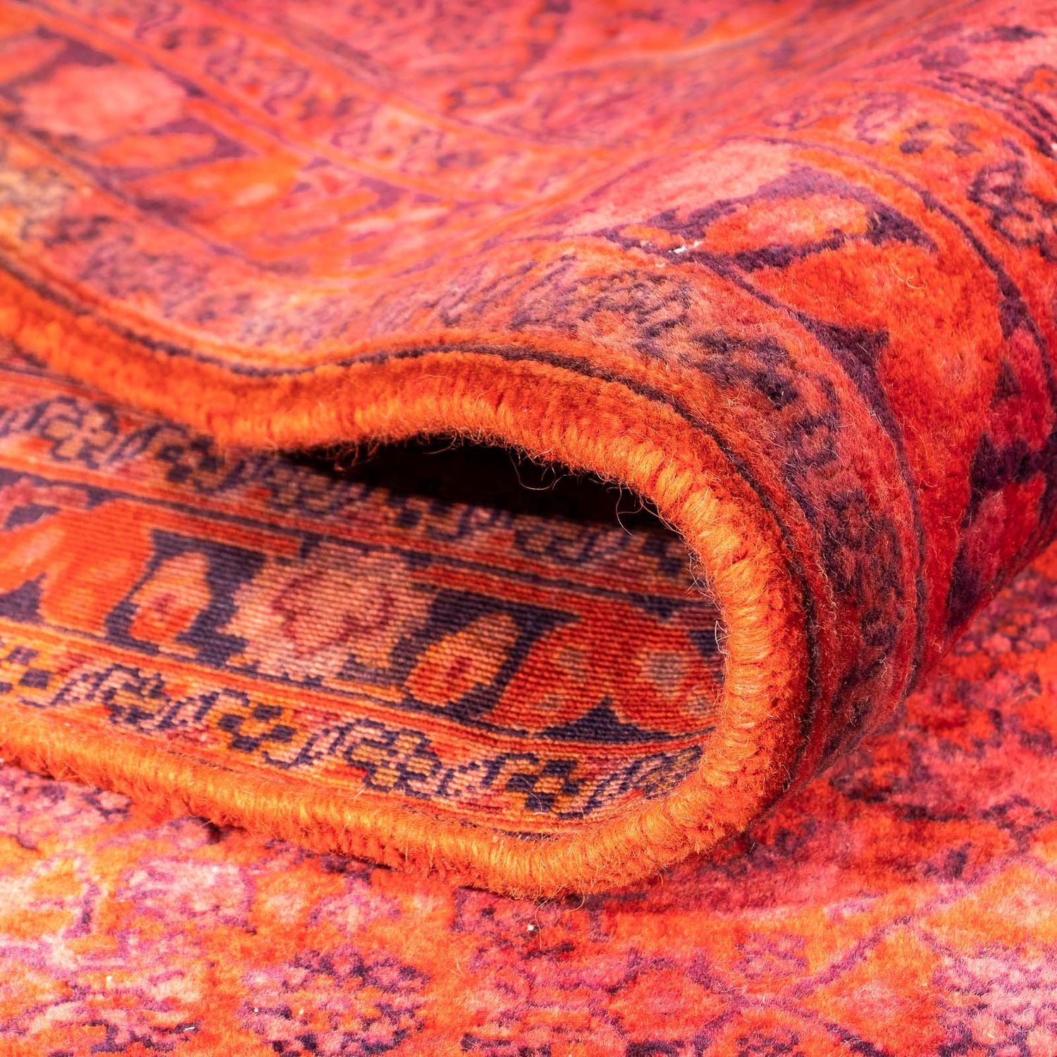Alfombra persa - Bidjar - 280 x 205 cm - rojo claro