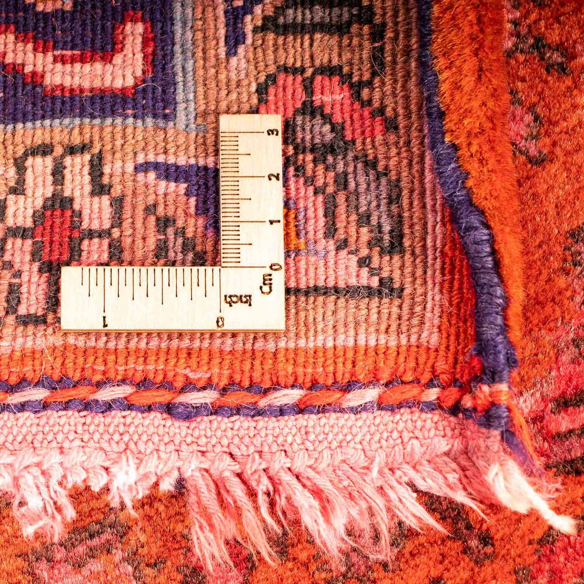 Alfombra persa - Bidjar - 315 x 155 cm - rojo claro