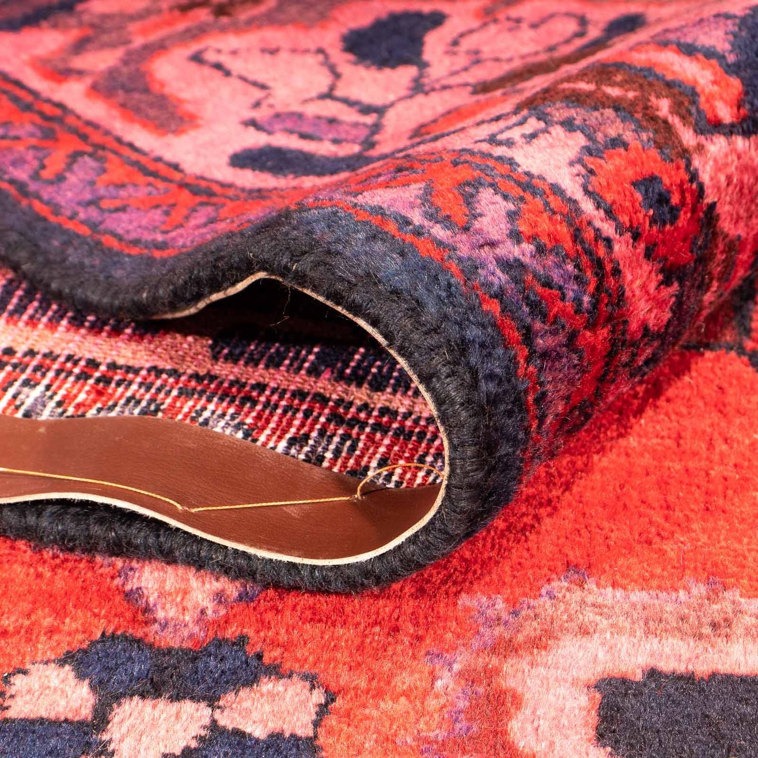 Alfombra persa - Nómada - 307 x 180 cm - rojo claro