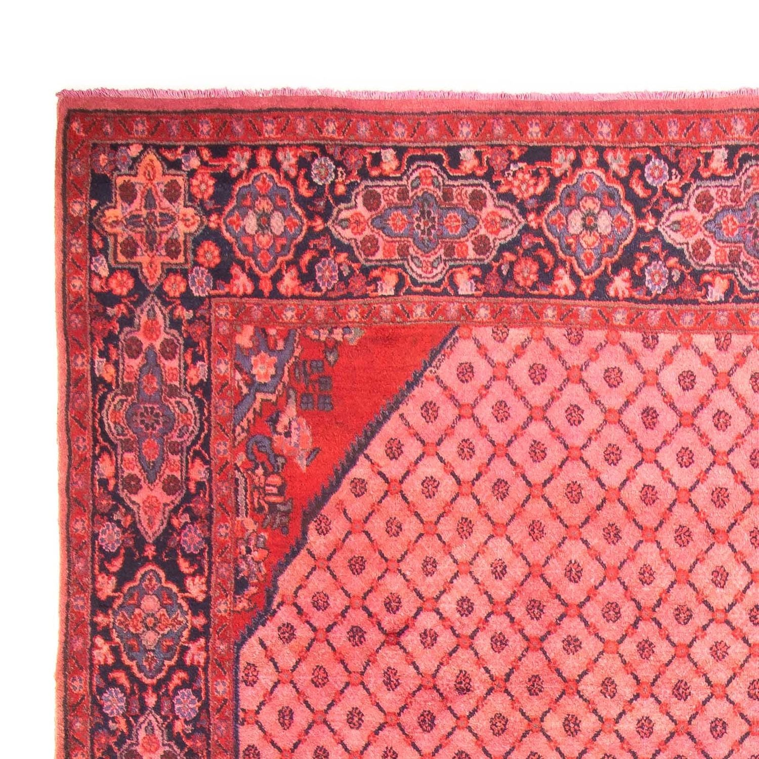 Alfombra persa - Nómada - 290 x 210 cm - rojo claro