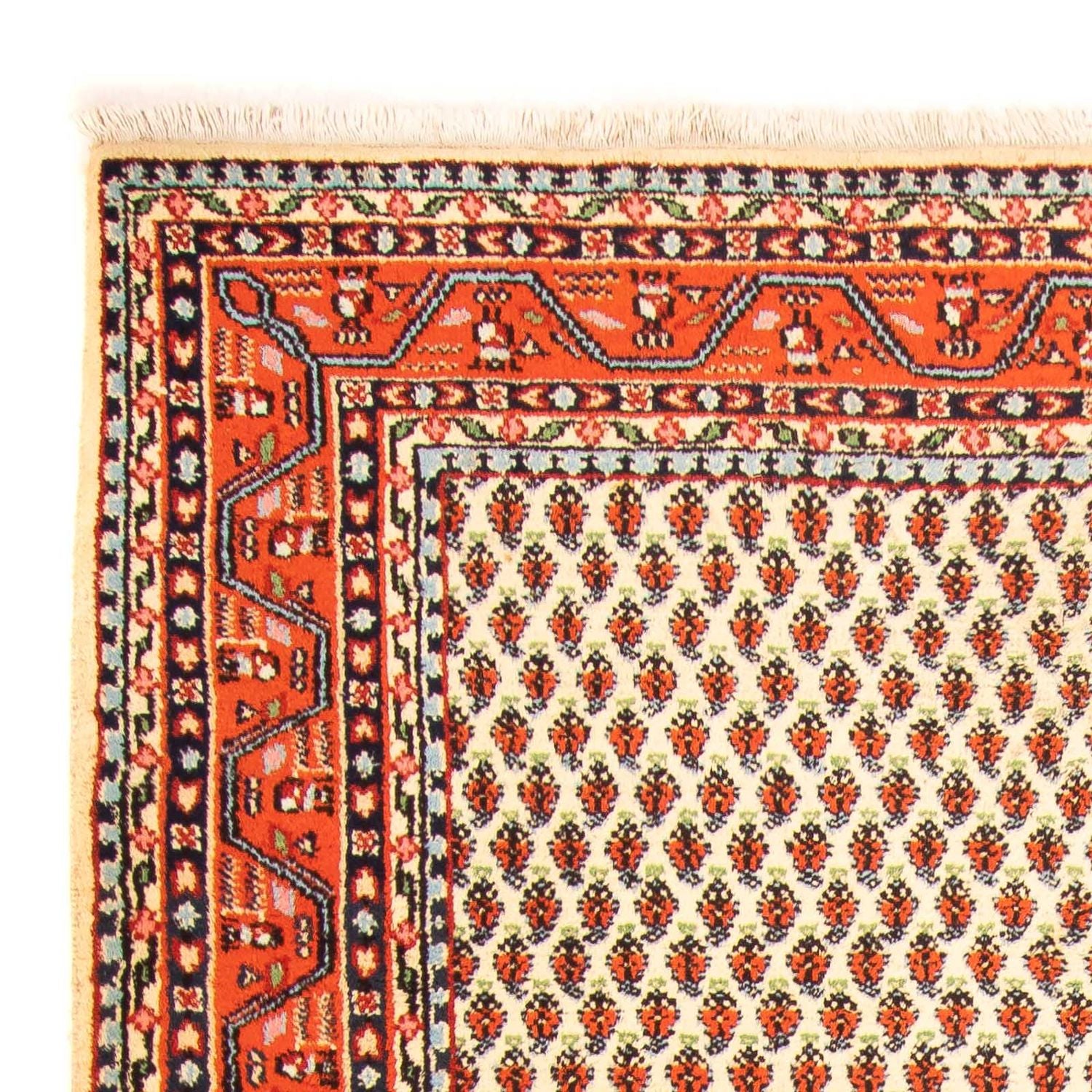 Alfombra oriental - Mir - Indus - 238 x 174 cm - beige